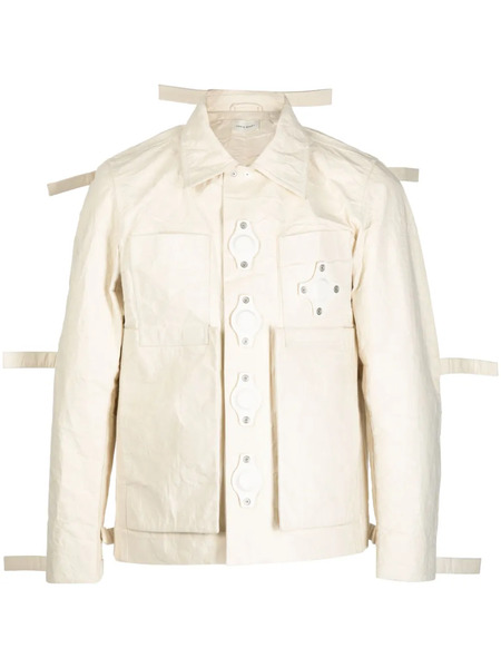  Craig Green Tab Eyelet Strings Jacket - White 