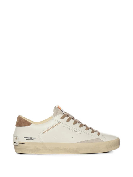  Crime London Leather Sneakers - Neutrals 