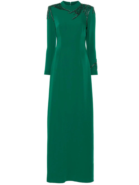  Cristallini Nemesis Maxi Dress - Green 