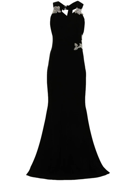  Cristallini Sequin-embellished Maxi Dress - Black 