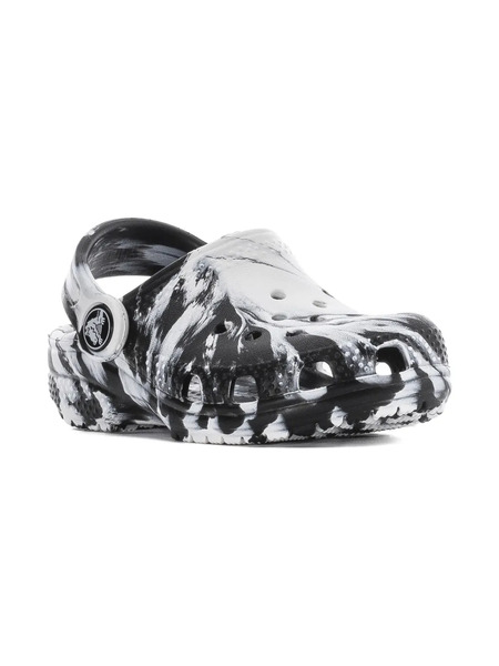  Crocs Classic Marbled Clog Td black Clogs - White 