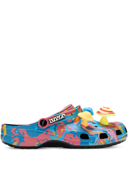  Crocs Diplo X Classic Swirl-effect Clogs - Pink 