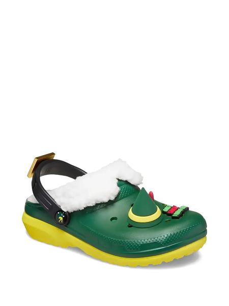  Crocs Elf Hat-embellishment Clogs - Green 