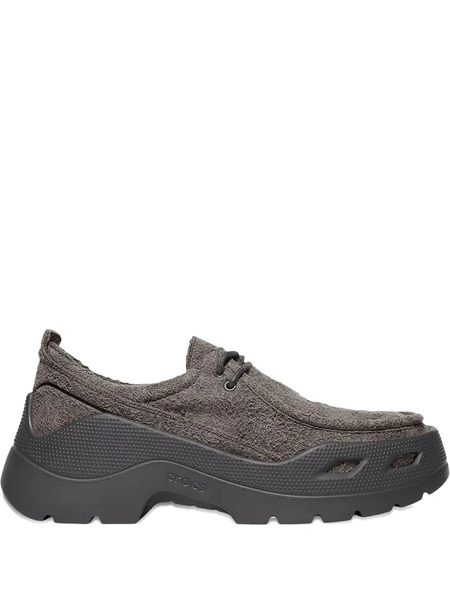  Crocs Gallery Lace-up Boat Shoes - Grey 