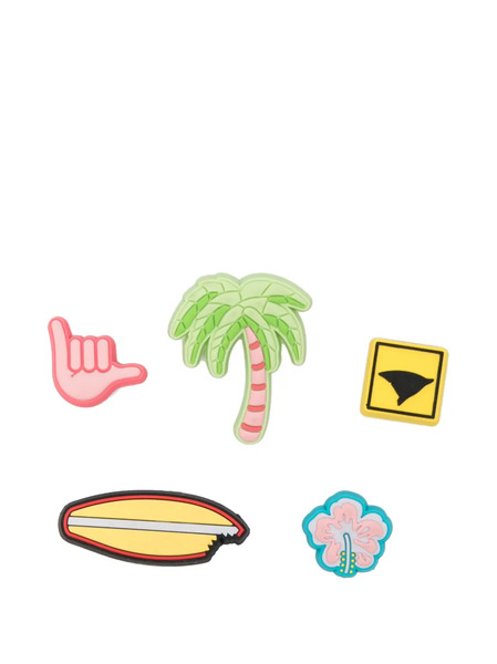  Crocs Jibbitz Surfing Charms (set Of Five) - Yellow 