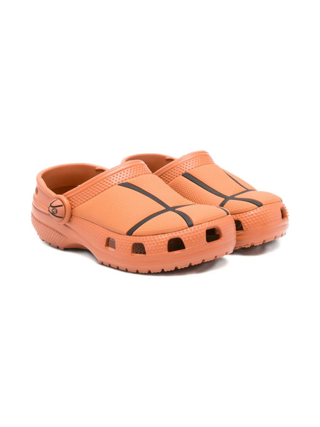  Crocs Kids Classic Basketball Sandals - Orange 