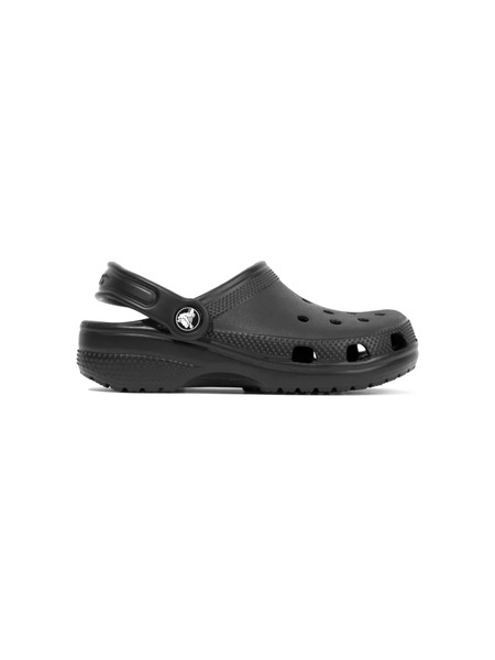  Crocs Kids Classic Perforated Clogs - Black 