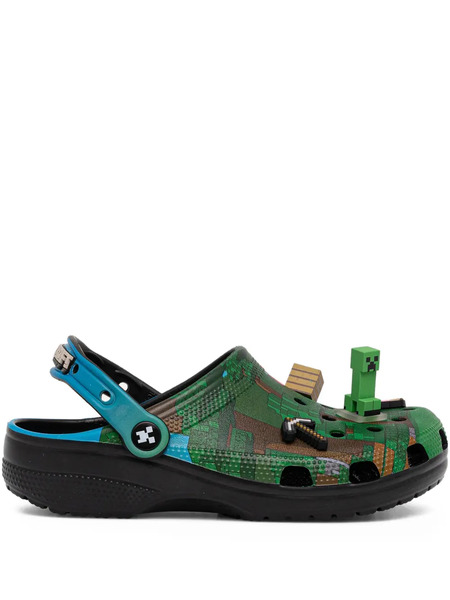  Crocs Minecraft Clog Slides - Green 