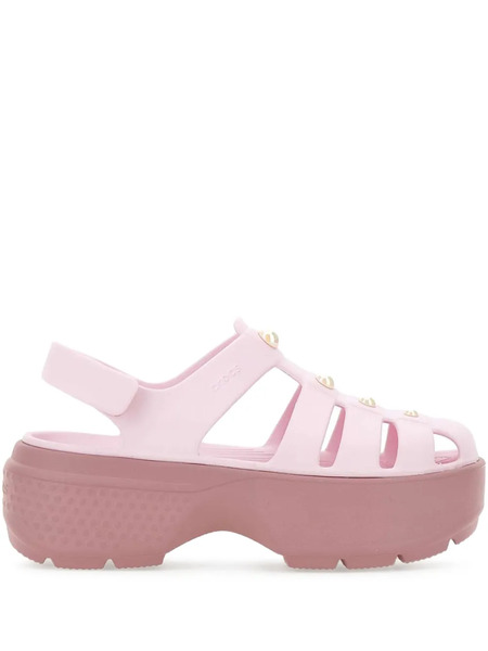  Crocs 60mm Stomp Sandals - Pink 