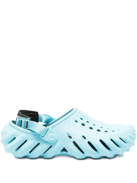  Crocs Perforated-detail Rubber Clogs - Blue 