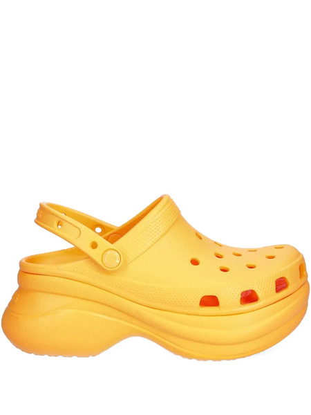  Crocs Perforated Platform Slides - Orange 