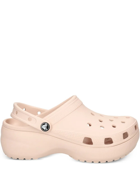  Crocs Platform Heel Slides - Pink 