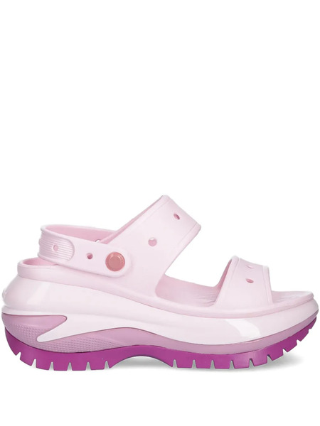  Crocs Platform Strap Sandals - Pink 