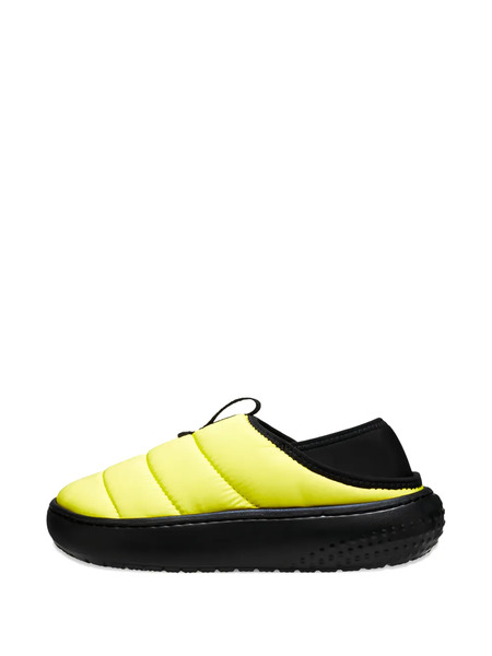  Crocs Puff Moc U Classic Quilted Pull-tab Pre-walkers - Yellow 