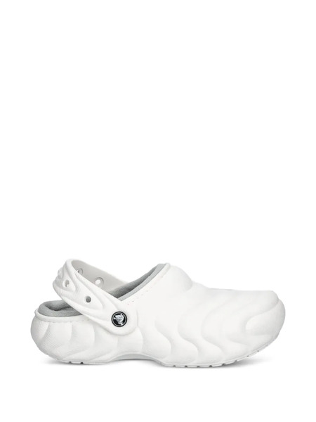  Crocs Textured Design Slides - White 