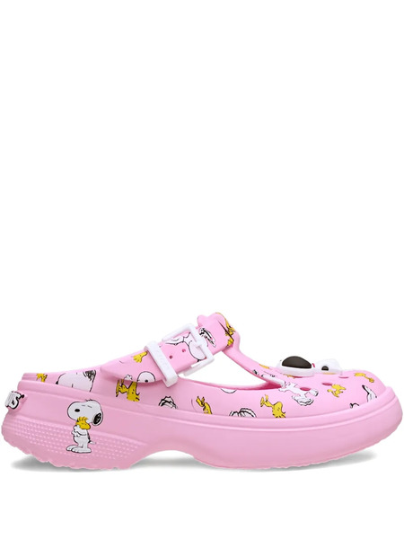  Crocs X Peanuts snoopy And Woodstock Clogs - Pink 