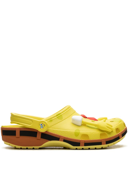  Crocs X Spongebob Squarepants Classic Clogs Slides - Yellow 