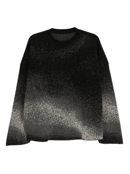  Croquis Patterned Jumper - Black 