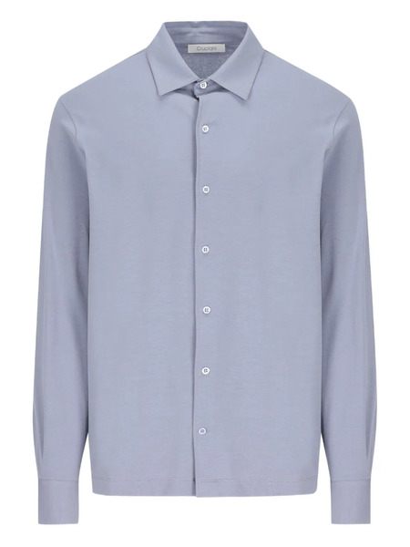  Cruciani Button-cuff Shirt - Blue 
