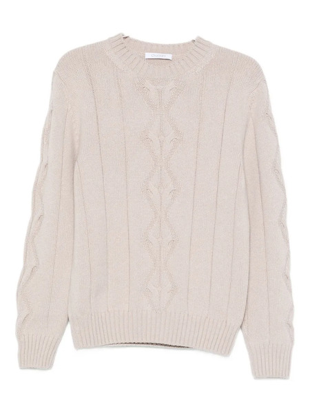  Cruciani Cable-knit Sweater - Neutrals 