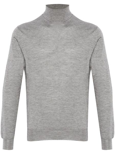  Cruciani Mélange-effect Sweater - Grey 