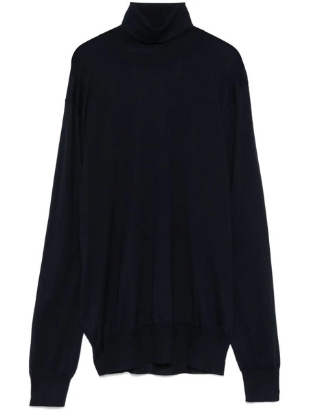  Cruciani Roll-neck Sweater - Blue 