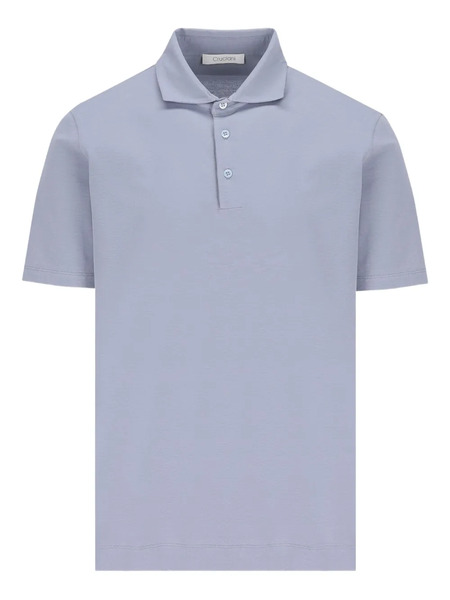  Cruciani Three-button Polo Shirt - Blue 