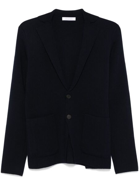  Cruciani Wool Cardigan - Blue 