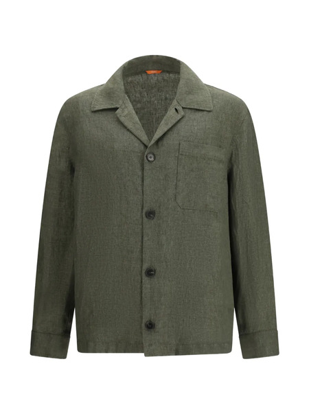  Cruna Chest-pocket Shirt - Green 