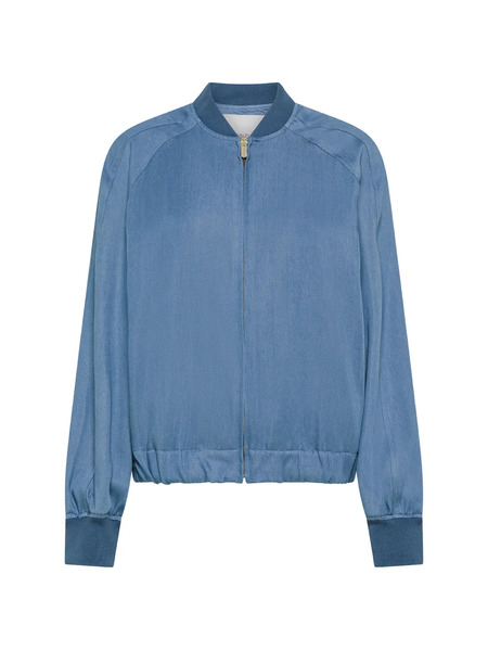  Cruna Dalia Zip-up Bomber Jacket - Blue 