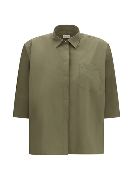  Cruna Elide Cropped Shirt - Green 
