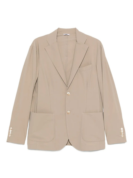 Cruna Patch-pocket Buttoned Blazer - Neutrals 