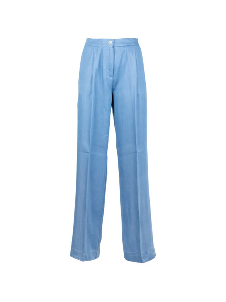  Cruna Pleated Trousers - Blue 