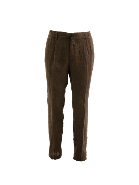  Cruna Tapered Trousers - Brown 