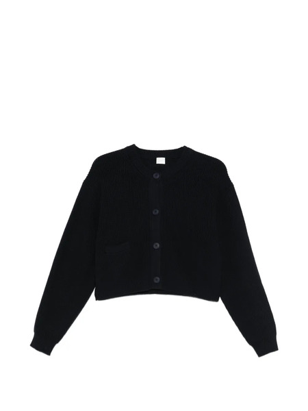  C.t.plage Button Knit Cardigan - Black 