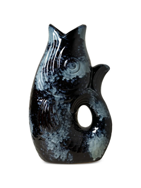  Cu I Seeyou Fish-design Vase - Blue 