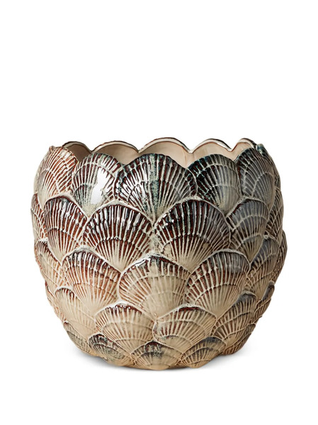 Cu I Seeyou Shell-design Vase - Neutrals 