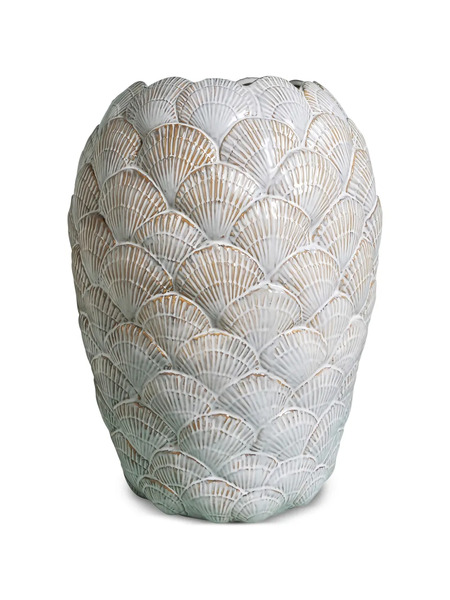  Cu I Seeyou Shell-design Vase - White 
