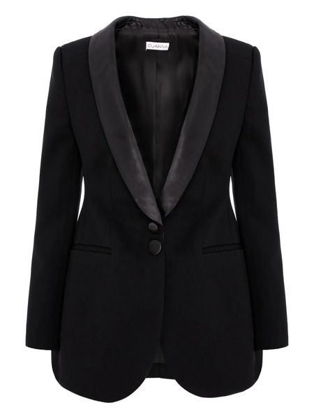  Cuanna Bella Shawl-lapel Blazer - Black 