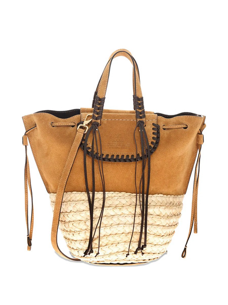  Cuba Lab Bolero Leather Tote Bag - Neutrals 