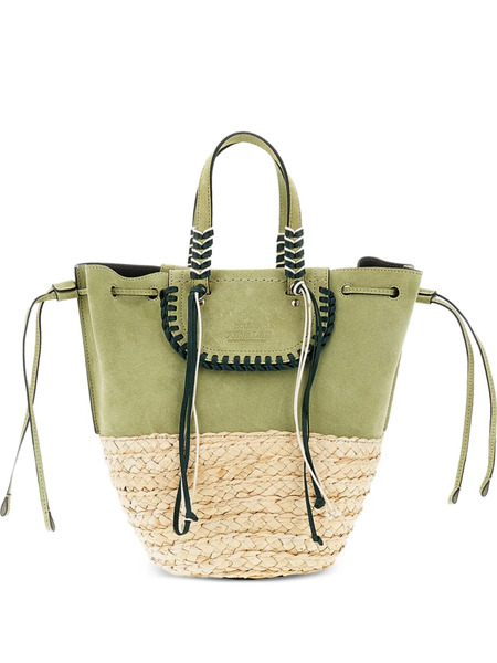  Cuba Lab Fringed-detail Tote Bag - Green 