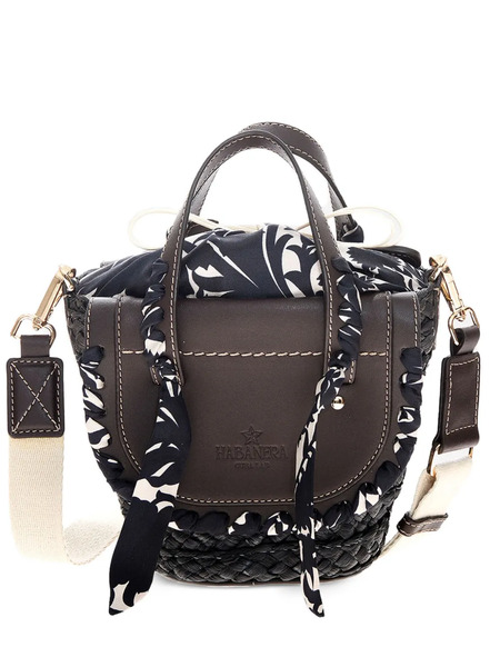  Cuba Lab Logo-embossed Tote Bag - Brown 