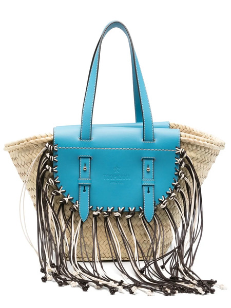  Cuba Lab Tropicana Capri Tote Bag - Neutrals 