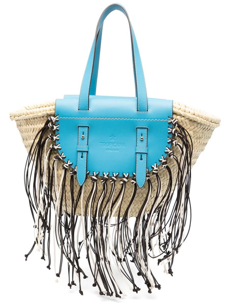  Cuba Lab Tropicana Capri Tote Bag - Neutrals 