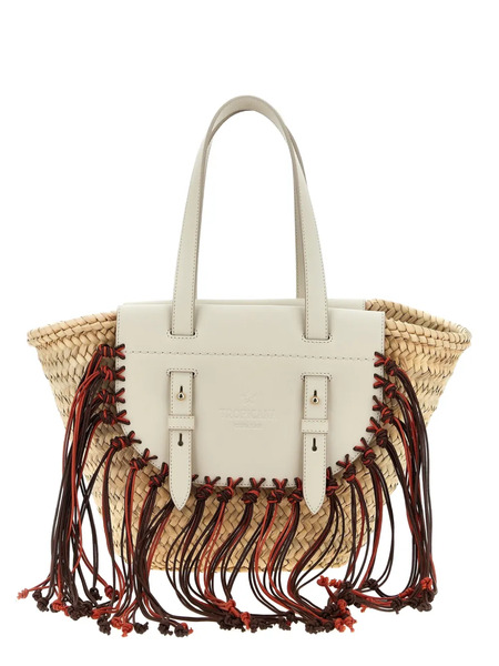  Cuba Lab X Sanpa Tropicana Tote Bag - Neutrals 