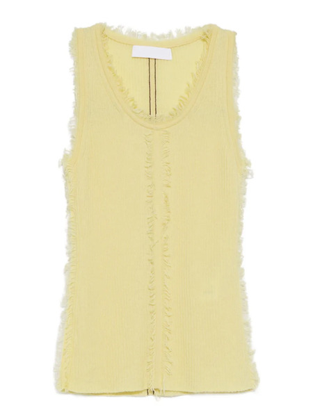  Cuddleup Cashmere Vest - Yellow 