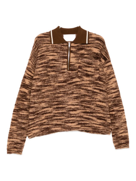  Cuddleup Space Dyed Jumper - Brown 