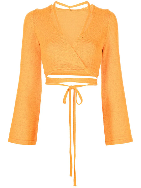  Cult Gaia Heather Crop Top - Gold 