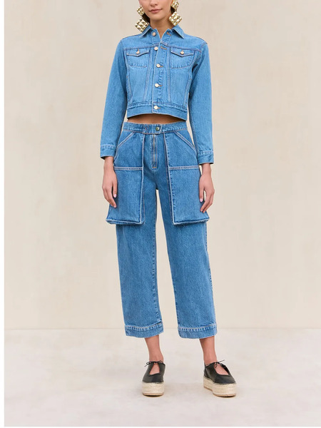  Cult Gaia Jamila Jacket - Blue 