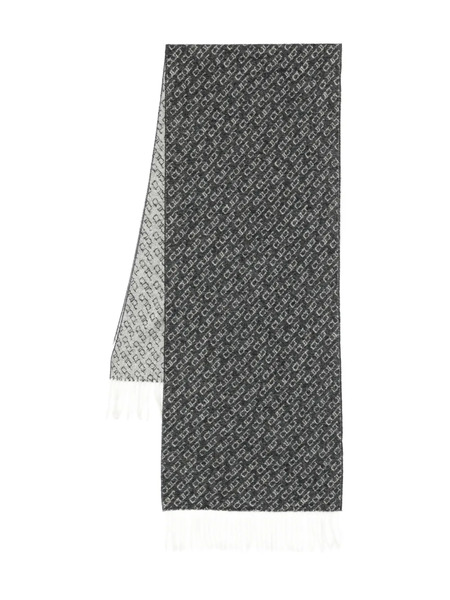  Cult Patterned Scarf - Black 